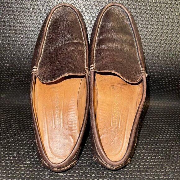 Allen Edmonds Turner Driving Loafers Slip On Brown Leather Shoes Mens Size 9.5D - Picture 6 of 8